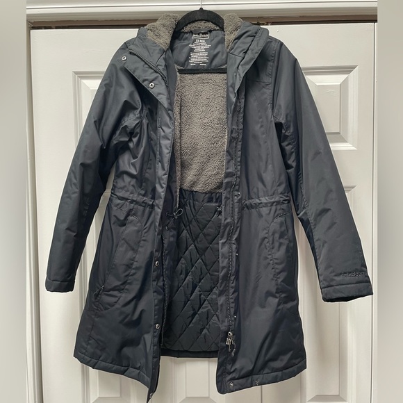 L.L Bean- Women’s Red Winter Warmer Coat (Rain Coat) - XS - Picture 5 of 8